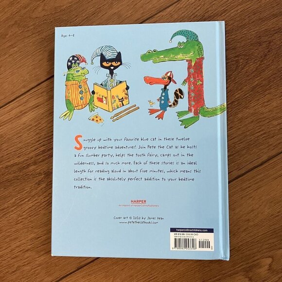 Pete the Cat 5-Minute Bedtime Stories Collection Book - Picture 3 of 3